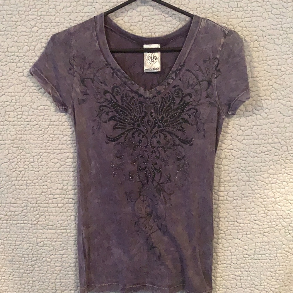 Vocal purple Top